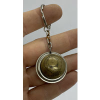 Брелок сувенирный СССР . Ленин 100-лет