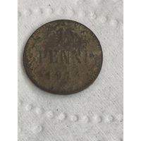 Россия для Финляндии 1 пенни 1914 г.
