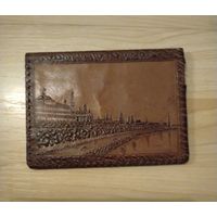 Портмоне кожаное 50гг