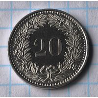 ШВЕЙЦАРИЯ  20 РАППЕНОВ 2007 ГОД