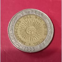 1 песо 1995г. (Аргентина)