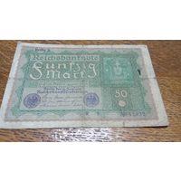50 марок 1919 года Германии **662032