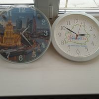 Часы кварцевые. 2 шт.