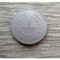 Werty71 Коста-Рика 1 большой колон 1976 Корабль Блеск