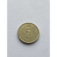 5 куруш 2010 г., Турция