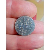1 шиллинг,1794г.,Пруссия,медь,с рубля!
