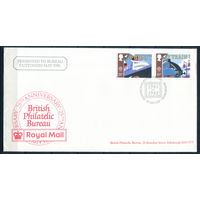 Великобритания - 1988г. - транспорт и коммуникации - 1 конверт со спецгашением - . #3-GB-99-CP-23