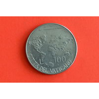 Ватикан 100 лир 1985 с 1 руб