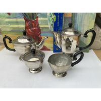 Новогодняя распродажа!Набор мельхиоровой посуды ( без клейм)