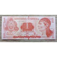 Werty71 Гондурас 1 лемпира 2019 UNC банкнота