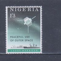 [600] Нигерия 1963. Космос.Спутник. MNH