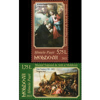 Молдова 2021. Искусство. Живопись Религия  2 марки  (764)