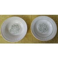 Тарелка. Каменнобродский фаянсовый завод (Каменнобродск).1960-1970 гг