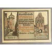 Нотгельд Гранзее 125 пфеннигов 1921 год. Веймарская республика