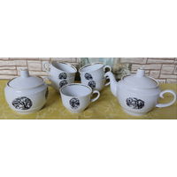 Остатки сервиза. Добрушский фарфоровый завод (Добруш), 1978-1991-е гг