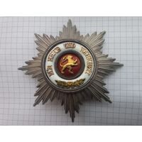 ЗВЕЗДА ордена ЦАРИНГИРСКОГО ЛЬВА БАДЕН Германия