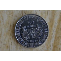 Центральная Африка 50 франков 2006 с 1 руб