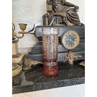 Винтажная ваза карамельное стекло Неман СССР