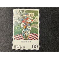 Япония, 1983. Ваза с цветами