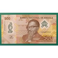 500 кванза 2024 года - полимер - Ангола - UNC