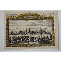 1921 год 75 пфеннигов  Германия