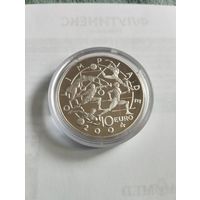 10 евро. Сан- Марино. 2004 год