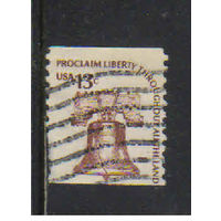 США 1975 Вып Американа Колокол свободы Стандарт #1191С