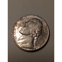 5 центов США 1992 D год