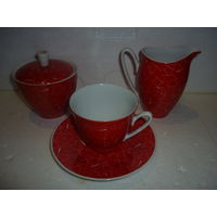 Комплект 3 Предмета Костяной Фарфор Made in Poland