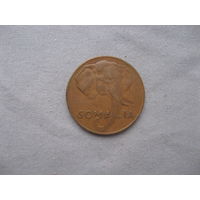 Сомали 10 чентезимо 1950 Сомало (1950-1960)