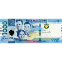 Филиппины 1000 песо образца 2024 года UNC pw235