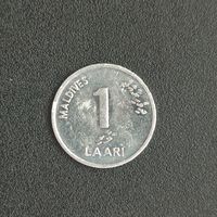 Мальдивы 1 лари 2012 г.