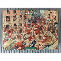 Мозаика пазл пазлы puzzle Castorland 3000 элементов Бег быков в Памплоне