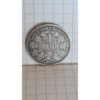 С 1 РУБЛЯ ! МОНЕТА ГЕРМАНИЯ  1 МАРКА 1901 год
