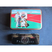 2 металлические коробки - 130х80х50 мм и 120х45х30 мм