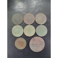 Лот монет РИ с рубля