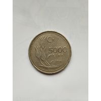 5 тысяч лир Турция.