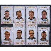 1971 Аджман 1237-1244 Чемпионат мира по футболу 1974 года в Мюнхене 4,50 евро