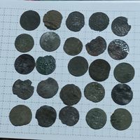 Лот кристинок. Ливония. Рига. 30 шт