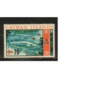 Кайманы-1969(Мих.237) , *    , Морская  Фауна ,Рыбы,Надп.