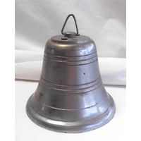 Колокол Рында Бронза Серебрение 13,5 см