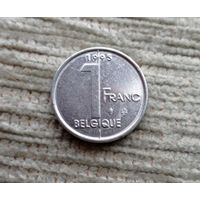 Werty71 Бельгия 1 франк 1995