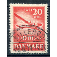 Дания - 1943г. - авиация - 1 марка - полная серия, гашёная [Mi 280]. #3-WB-99-B-1