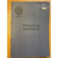 Трудовая книжка 1965