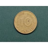 10 пфеннигов ФРГ.