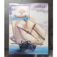 Афганистан. 1999 год. Флот. История флота. Парусники. Блок. Египетский корабль (160)