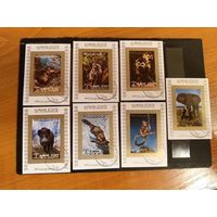 ОАЭ эмират Аджман 7 блоков фауна (3-12)