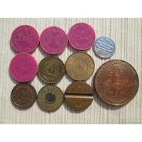 Биткоин и десять разных жетонов