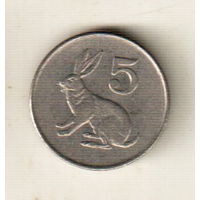 Зимбабве 5 цент 1996