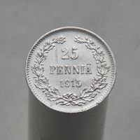 25 пенни 1915 КНЯЖЕСТВО ФИНЛЯНДИЯ составе РИ